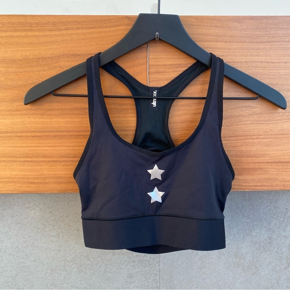 Ultracor Stellar Black Sport Bra, Size XXS‎